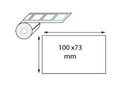 Étiquette logistique 100 x 73 mm