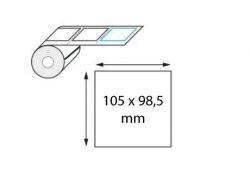 Étiquette logistique 105 x 98.5 mm